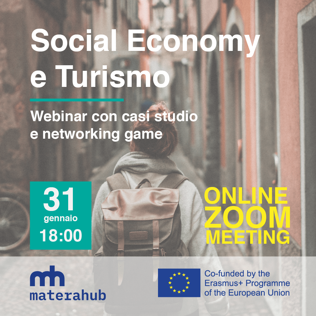 Social economy e turismo: webinar interattivo con casi studio e networking game