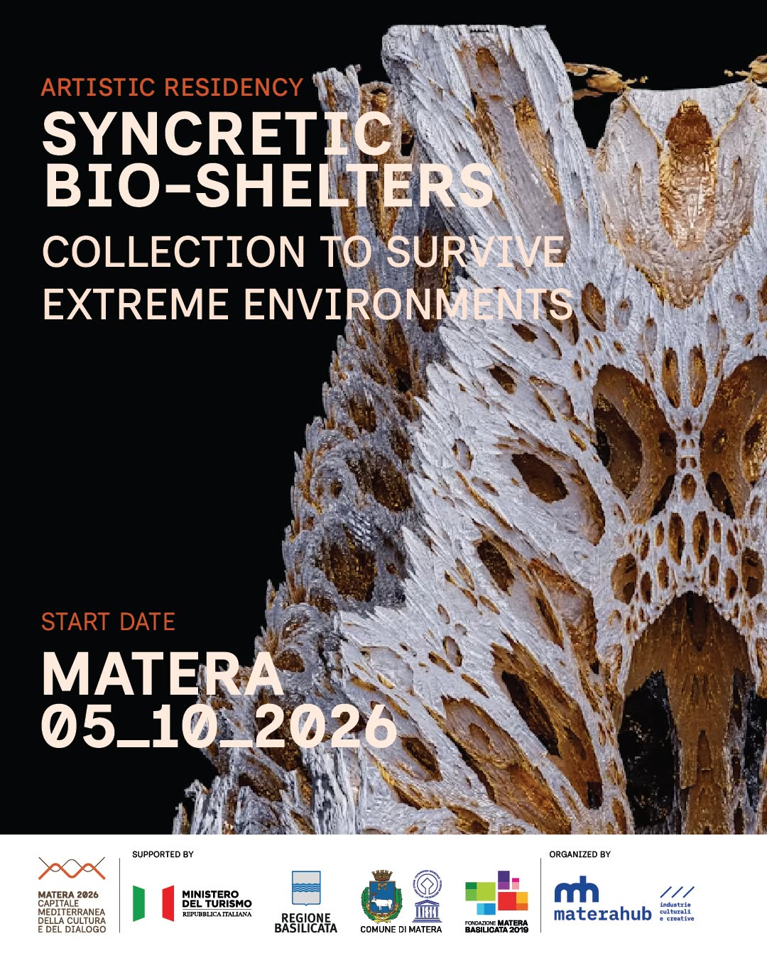 SYNCRETIC BIO-SHELTERS – Collection to survive extreme environments